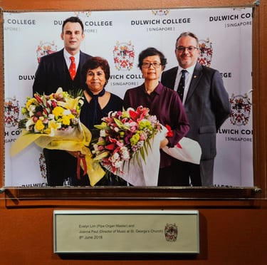 Inauguration of the pipe organ at Dulwich College, 2018