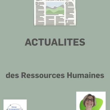 Actualités des ressources humaines