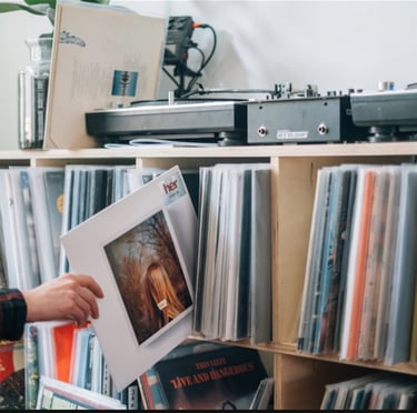 A glimpse into the heart of Vinyl Universe—where passion for analog sound and crate-digging come to 