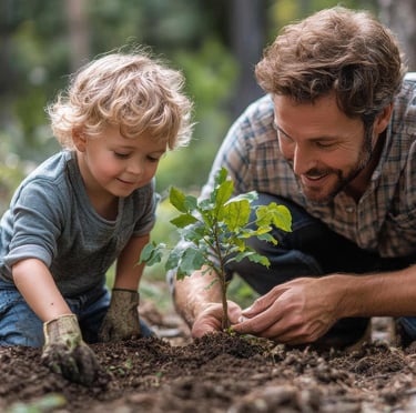 plantando árbol