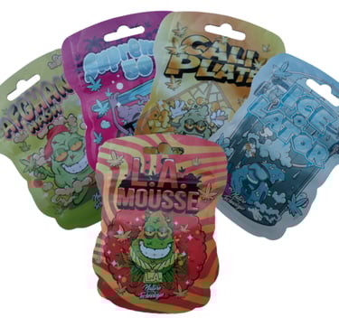 Les différents sachets des hashs