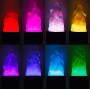 silk fire flame effect