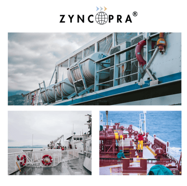 equipos de seguridad marítima offshore.