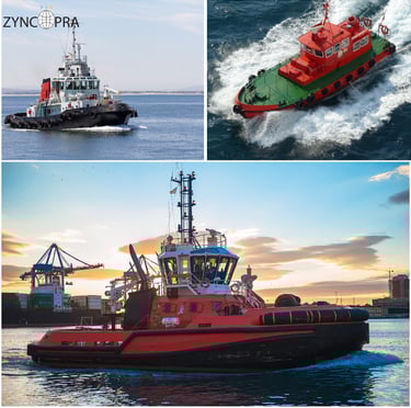 Tug boat projeleri ve endüstriyel tesisler için yangın söndürme sistemleri çözümleri.
