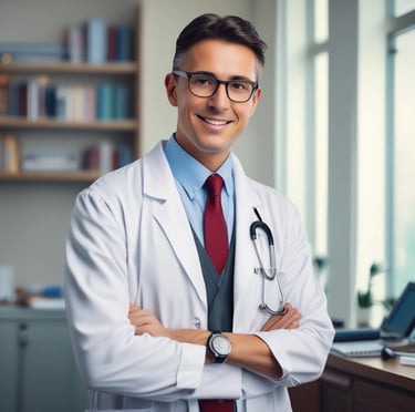 A radio host speaking into a professional microphone in a cozy radio studio.