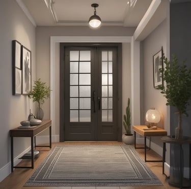 Bright living room with modern inventory