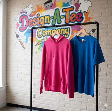 Design-A-Tee Company custom tees & apparel for churches, businesses, schools & much more