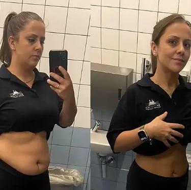 Ozem Patch Vorher- und Nachher-Ergebnis