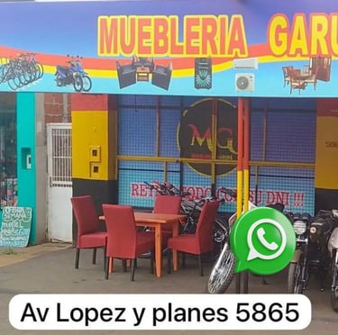Local muebleria garupa avenida lopez y planes