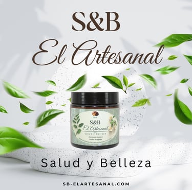 S&B El Artesanal - Crema natural Zen hidrolato de romero y aceite de jojoba para salud y belleza