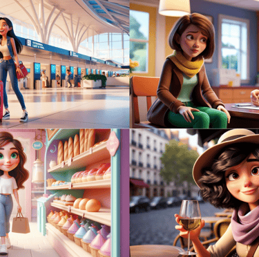Learn French through stories