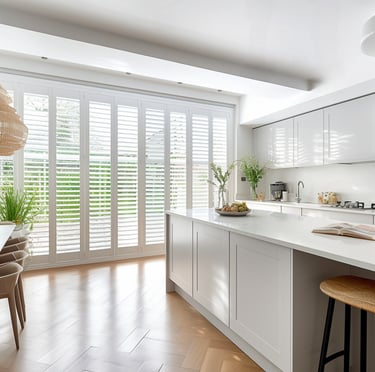 Tracked Shutter Installation | Affordable Plantation Shutters Twickenham
