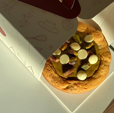 Pistachio cookie