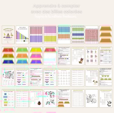 livret apprendre à compter