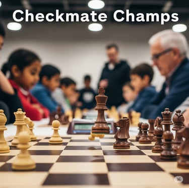 CheckMate Champs Chess Newsletter Cover Image