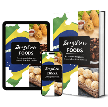 Cover of the eBook Brazilian Foods - A gastronomic journey through Brazilian cuisine