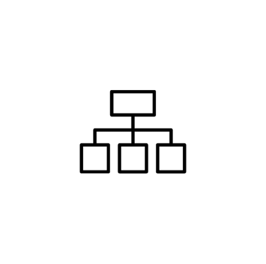 Vector image showing a flowchart displaying the dilemma of generative AI and dialog management tools