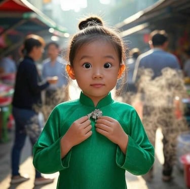 cô bé đi lạc