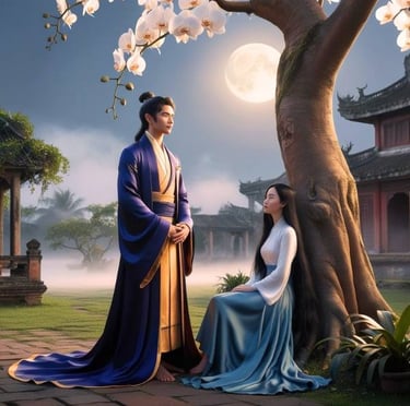thiên lôi hóa thành chàng trai đẹp gặp người yêu