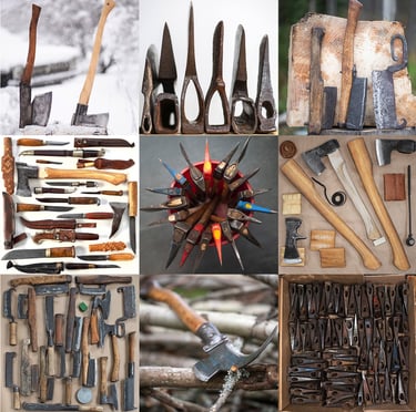 Finnish vintage axes, Finnish axes, kirves, FVA, Billnäs axe, Billnäs kirves, Kellokoski