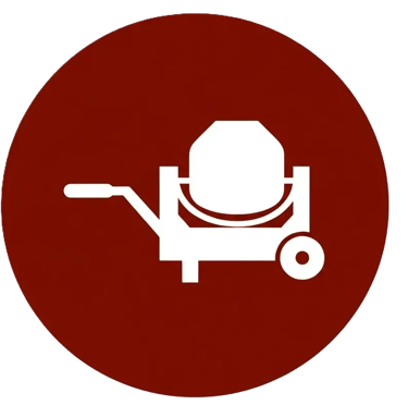 Construction Concrete Mixer Icon