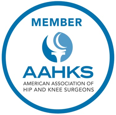 Member of American association of hip and knee surgeons