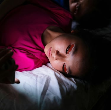 Your sleep-cylce decides your glow.