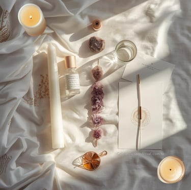 Ritos I: iluminação interior imersão aromática intuição intenção sagrada impressão natureza incenso ikigai silêncio iniciação