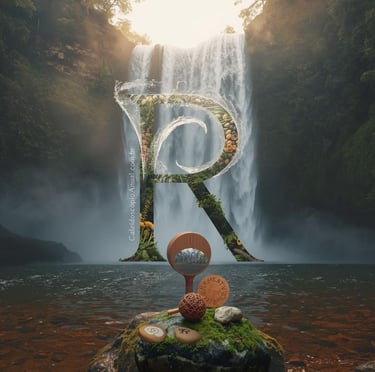 Ritos R: receptividade ritual pedras som renovação reflexo sagrado desapego renascimento simbólico roda medicina respiração