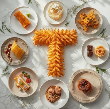 Pratos Letra T culinária: torresmo tapioca tiramisu tomate tempura tournedos trufas tonkatsu mesa clara elegante receitas