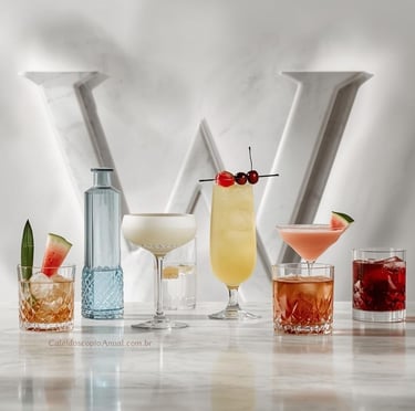 Bebidas W: whisky whiskey sour water watermelon white russian wine spritzer wheat grass wassail bar claro sofisticado bright