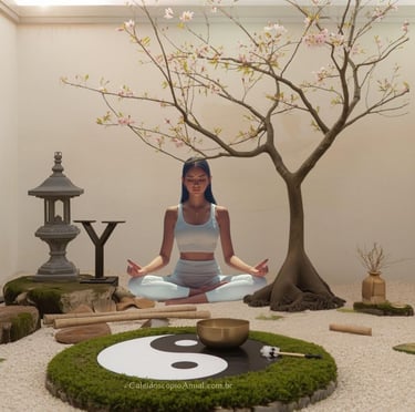 Ritos Y: yoga yin-yang yūgen yoga nidra yogi yagya yoni yarrow yes ritual equilíbrio cerejeira jardim japonês sagrado 