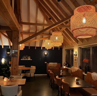 Sfeerimpressie van restaurant De Stal in Den Burg op Texel