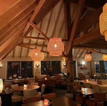 Sfeerimpressie van restaurant De Stal in Den Burg op Texel