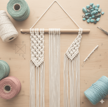 taller intermedio de macramé