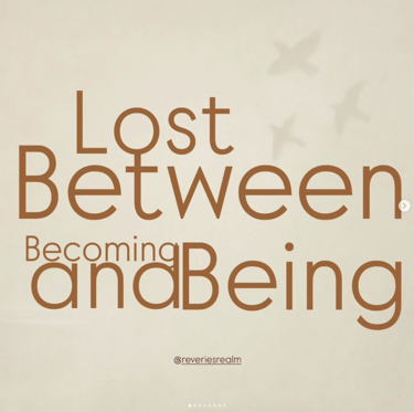 Part of a post from Reverie's Realm instagram account | Reverie's Realm | Aarushi Jain Writes