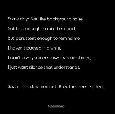 Part of a post from Reverie's Realm instagram account | Reverie's Realm | Aarushi Jain Writes