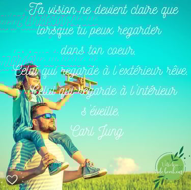 a man and a little girl playing with a plane