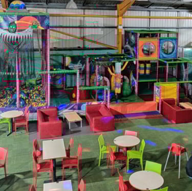 Softplay area, toddlers area