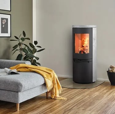 poêle à bois norvegien