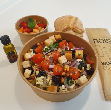 Panier Repas : Salade à la Grecque (Végétarien)