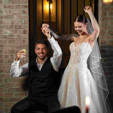 chapel and cellar tweeds custom suits theory bridal