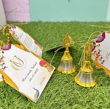 Wedding Bell Tag by Geet Events