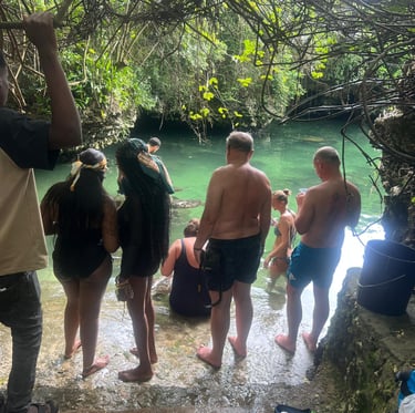 Excited tourists ready to explore the fascinating life of sea turtles in Zanzibar