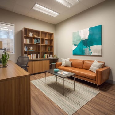 an office at Bravandi counseling center.