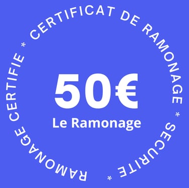 certificat de ramonage treillières prix 50 euros pas cher