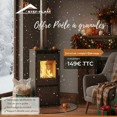 Ramonage nantes reze Vertou Ramoneur poêles a bois et granulés