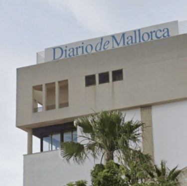 montaje de letras mallorca
