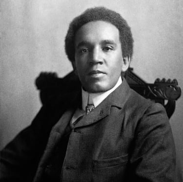 Samuel Coleridge Taylor world famous gifted British composer, conductor and violinist
