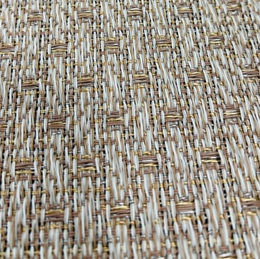 a close up of a woven woven fabric material